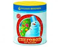 Батарея салютов Снеговой Р7212 купить от производителя Русский Фейерверк — Валуйки