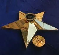 Звезда Вечного огня Ø 1100 листовая ЛАТУНЬ (514225) в Валуйках