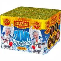 Салют Зима-чародейка New РС6021 купить от производителя Русская Пиротехника — Валуйки