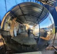 Сфера шар ø 2000 мм. (514274) производство - арт-объект пустотелая  в Валуйках
