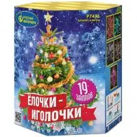 Салют Елочки-иголочки Р7475 купить от производителя Русский Фейерверк — Валуйки