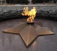 Звезда вечного огня листовая бронза чугун в Валуйках (518589)