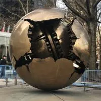 Шар из латуни Ø1000 полировка зеркало (198296) в Валуйках