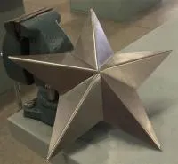 Звезда из углеродистой стали на памятник в Валуйках (518462)
