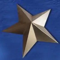 Звезда на обелиск латунь (197203) поставка - стела памятник ø 600 мм. пустотелая  в Валуйках