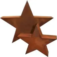Звезда на монумент кортеновская сталь в Валуйках (518500)