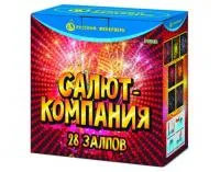 Фейерверк Салют-компания Р7318 купить от производителя Русский Фейерверк — Валуйки